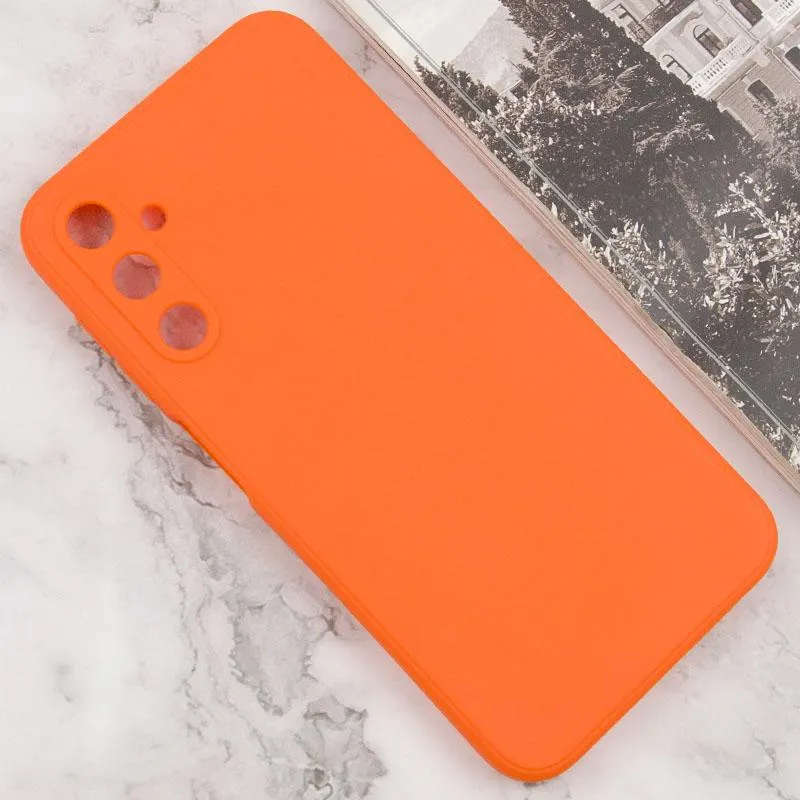 Силіконовий чохол Candy Full Camera для Samsung Galaxy A25 5G Помаранчевий / Orange — фото 2