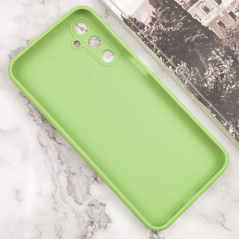 Силіконовий чохол Candy Full Camera для Samsung Galaxy A25 5G Фісташковий — фото 3