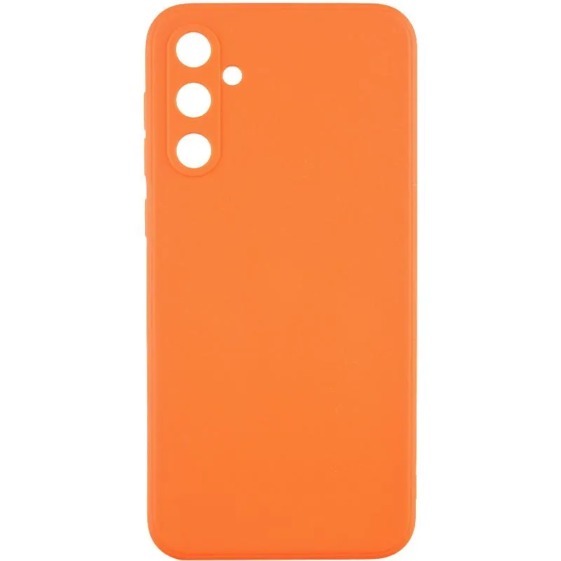Силіконовий чохол Candy Full Camera для Samsung Galaxy A55 Помаранчевий / Orange