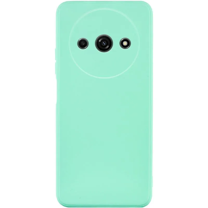 Силіконовий чохол Candy Full Camera для Xiaomi Redmi A3 Зелений / Menthol