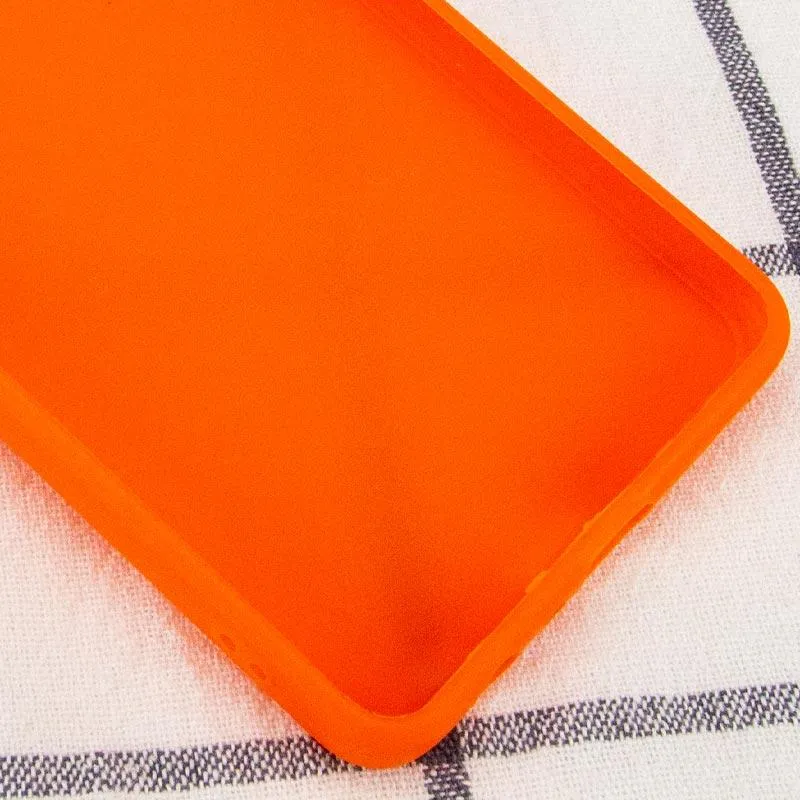Силіконовий чохол Candy Full Camera для Xiaomi Redmi A3 Помаранчевий / Orange — фото 4