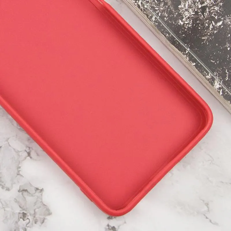 Силіконовий чохол Candy Full Camera для Xiaomi Redmi Note 13 4G Червоний / Camellia — фото 3