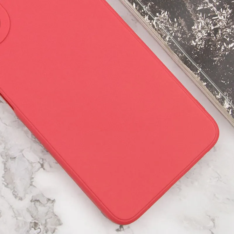 Силіконовий чохол Candy Full Camera для Xiaomi Redmi Note 13 Pro+ Червоний / Camellia — фото 3