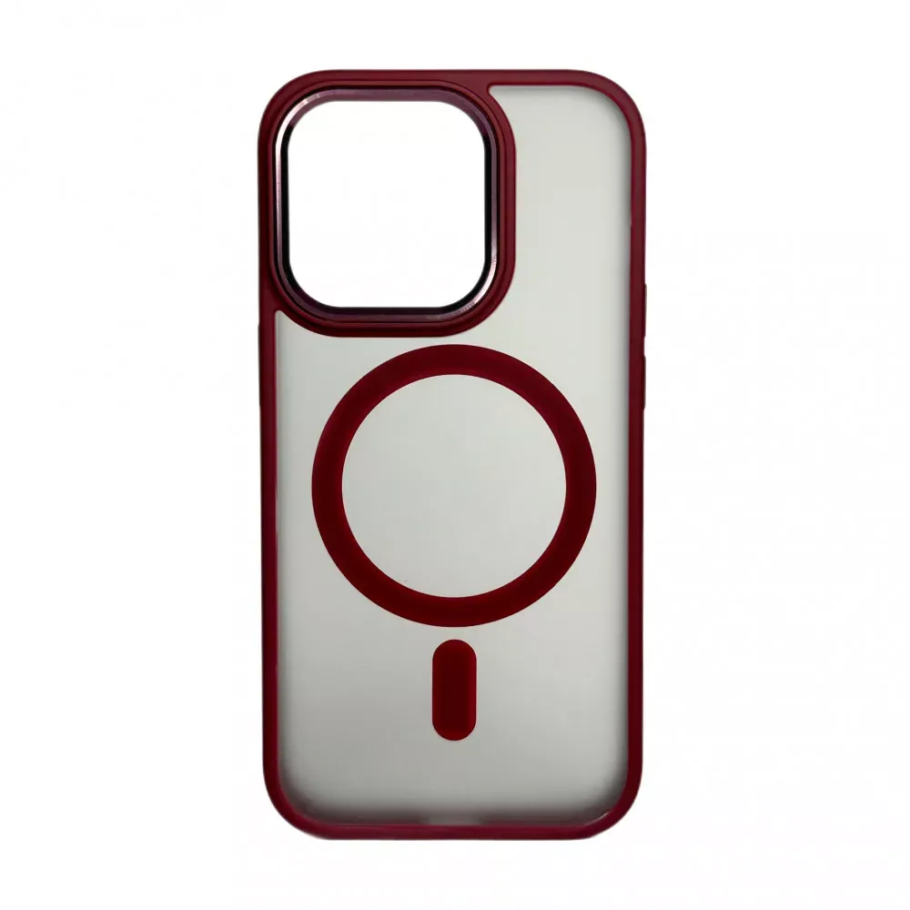 Colorful Matte Case with MagSafe iPhone 13 Pro — Bordo — Apple Apple iPhone 13 Pro 6.1"