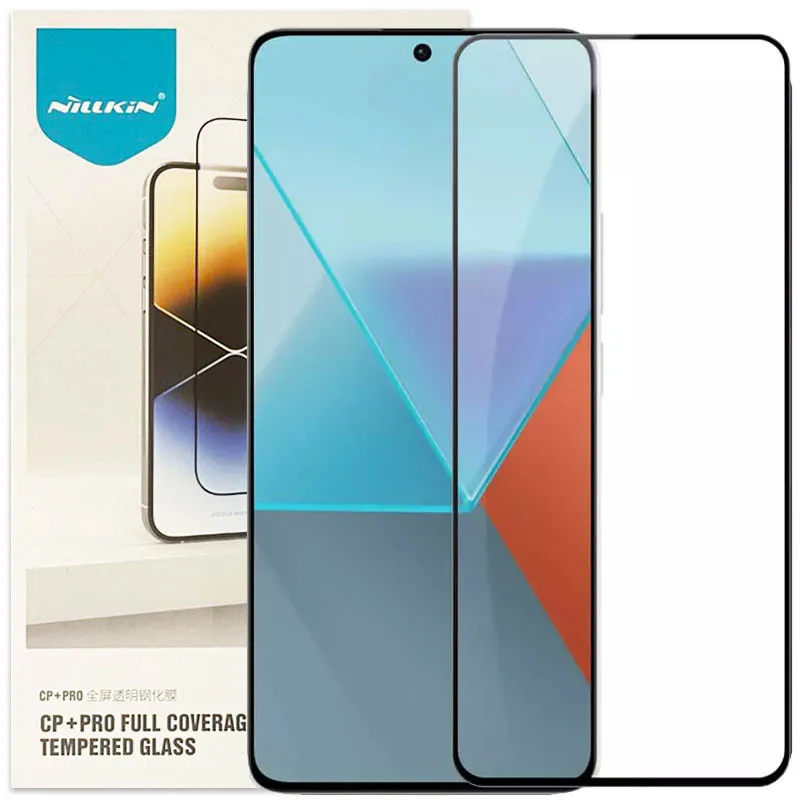 Захисне скло Nillkin для Xiaomi Poco X6 / Note 13 Pro 4G/5G / 14s Чорний