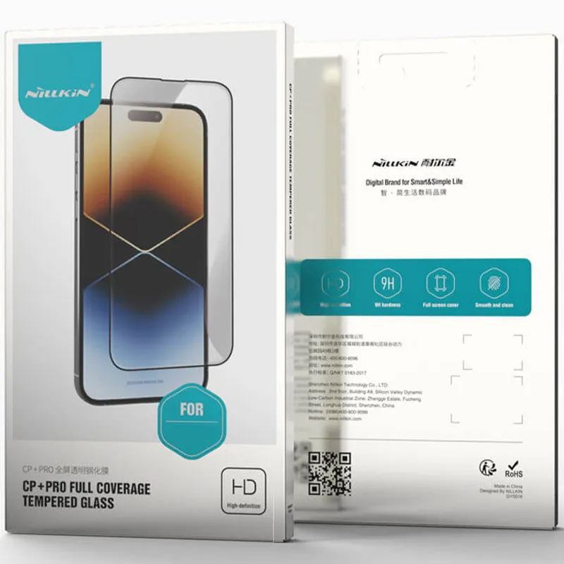 Захисне скло Nillkin для Xiaomi Poco X6 / Note 13 Pro 4G/5G / 14s Чорний — фото 8