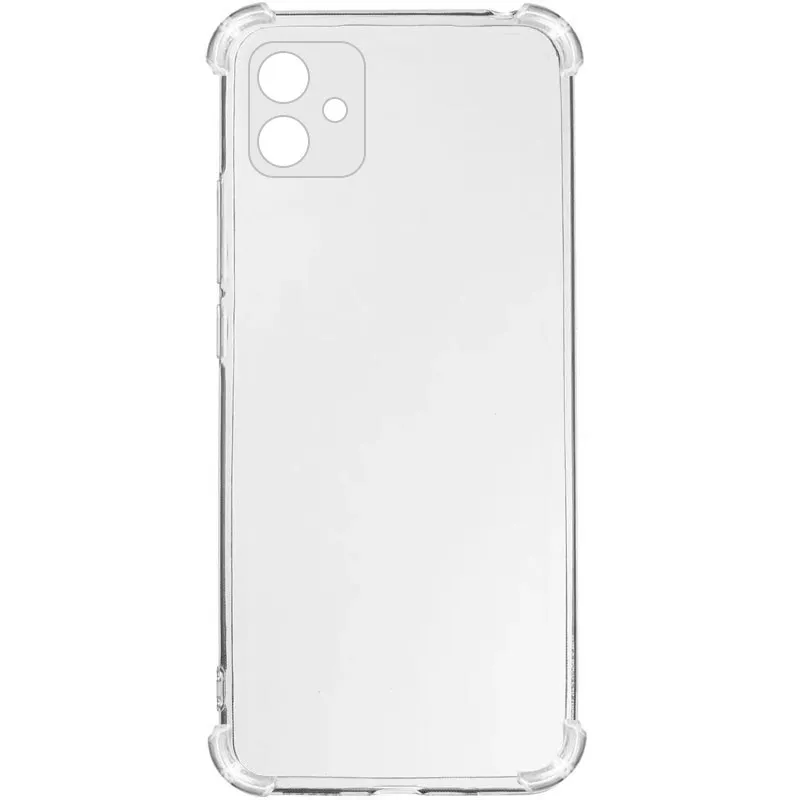 TPU чохол GETMAN Ease logo посилені кути Full Camera для Samsung Galaxy A05 Безбарвний (прозорий)