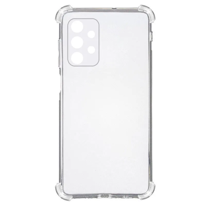 TPU чохол GETMAN Ease logo посилені кути Full Camera для Samsung Galaxy A23 4G Безбарвний