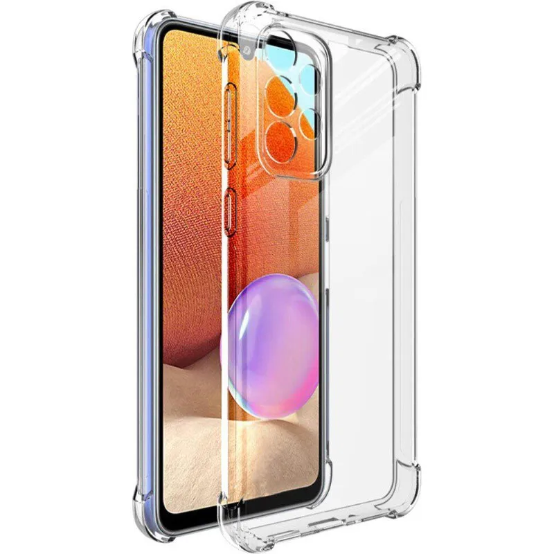 TPU чохол GETMAN Ease logo посилені кути Full Camera для Samsung Galaxy A52 4G / A52 5G / A52s Безбарвний
