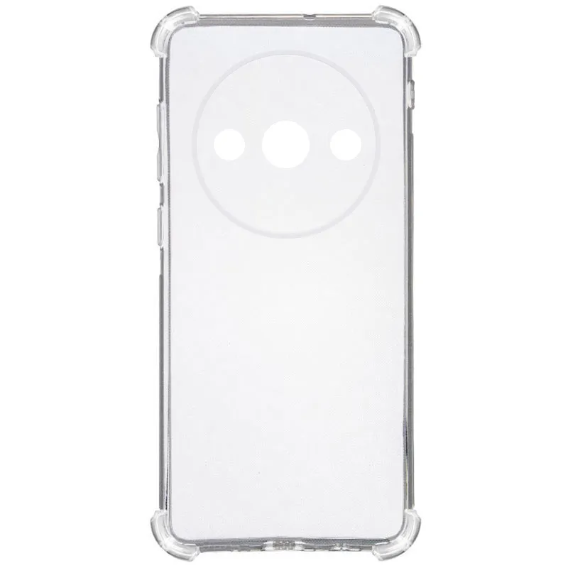 TPU чохол GETMAN Ease logo посилені кути Full Camera для Xiaomi Redmi A3 Безбарвний