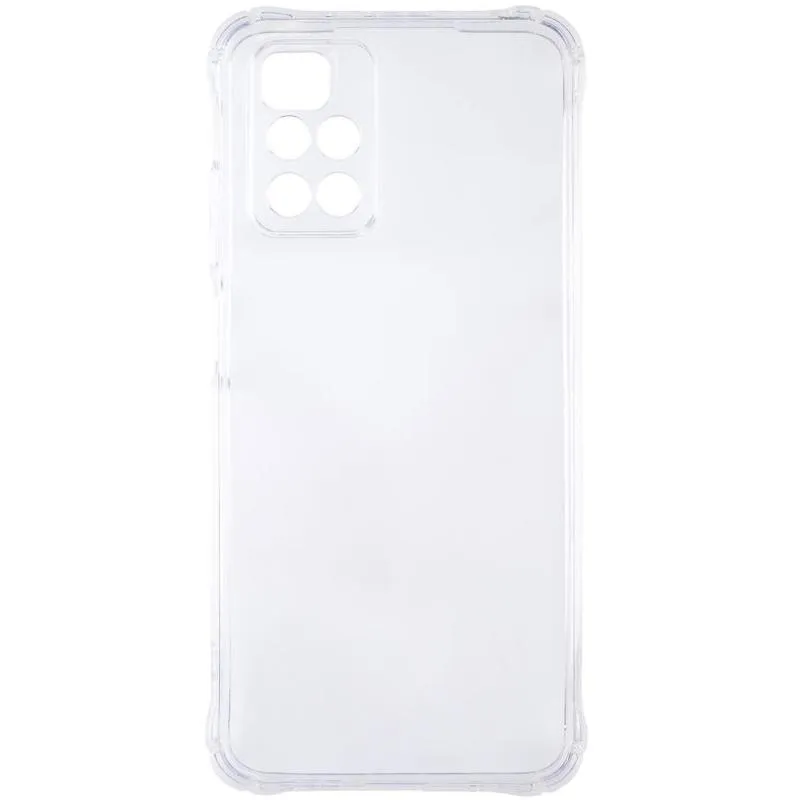 TPU чохол GETMAN Ease logo посилені кути Full Camera для Xiaomi Redmi 10 Безбарвний