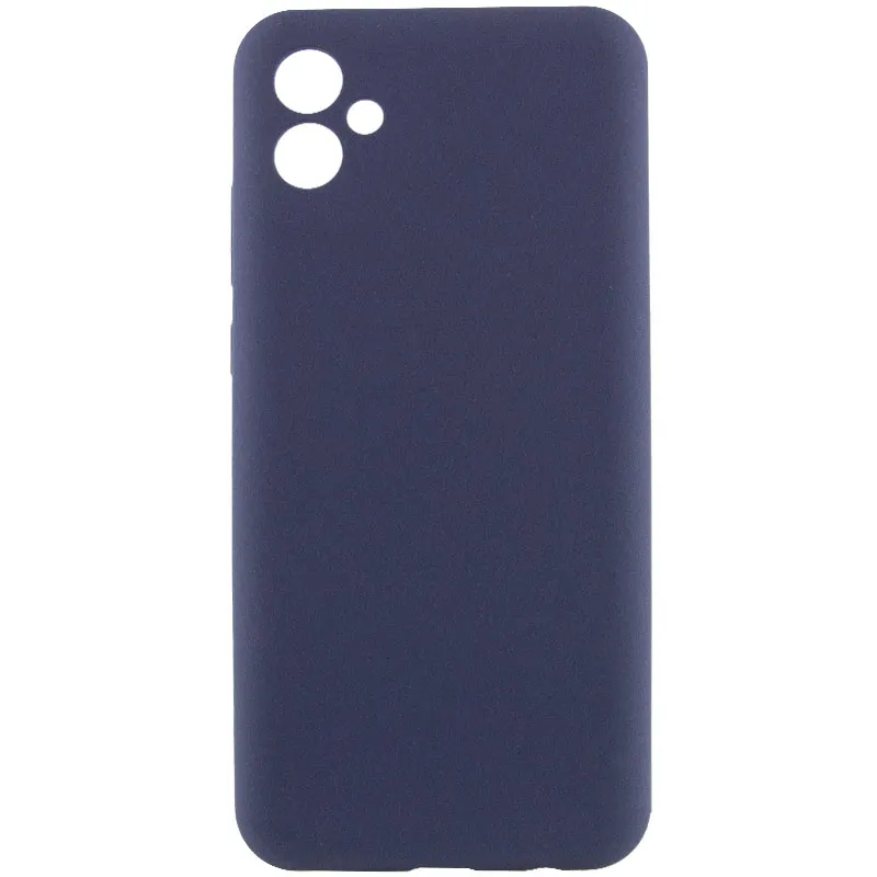 Чохол Silicone Cover Lakshmi Full Camera для Samsung Galaxy A05 Темно-синій / Midnight blue