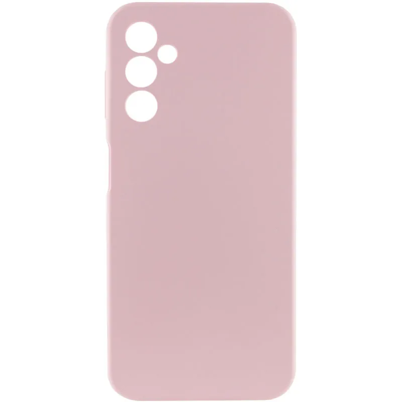 Чохол Silicone Cover Lakshmi Full Camera для Samsung Galaxy A25 5G Рожевий / Pink Sand