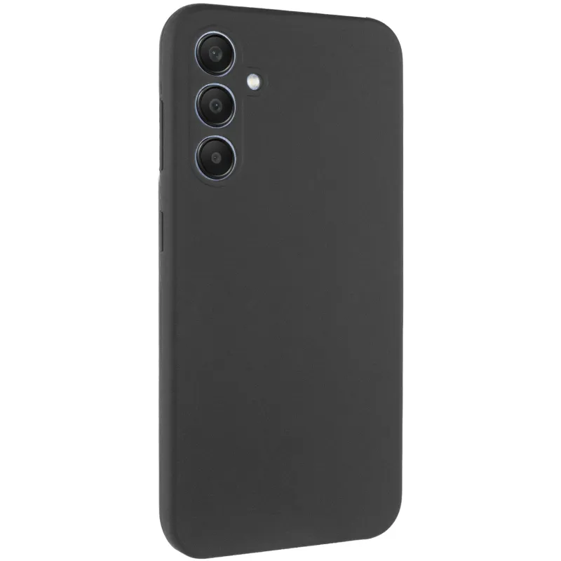 Чохол Silicone Cover Lakshmi Full Camera для Samsung Galaxy A35 Чорний / Black