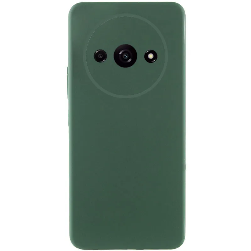 Чохол Silicone Cover Lakshmi Full Camera для Xiaomi Redmi A3 Зелений / Cyprus Green