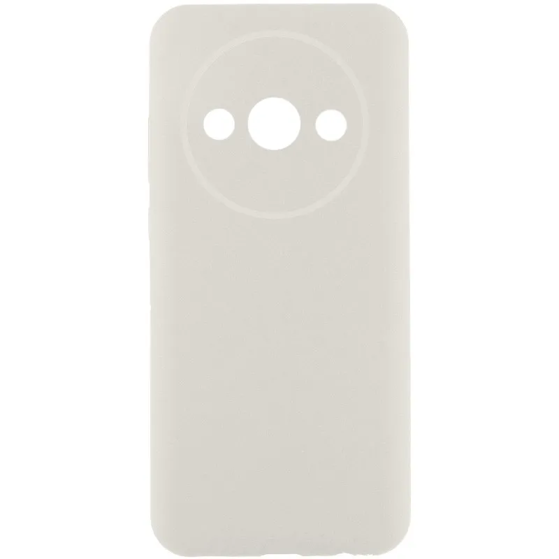 Чохол Silicone Cover Lakshmi Full Camera для Xiaomi Redmi A3 Білий / White