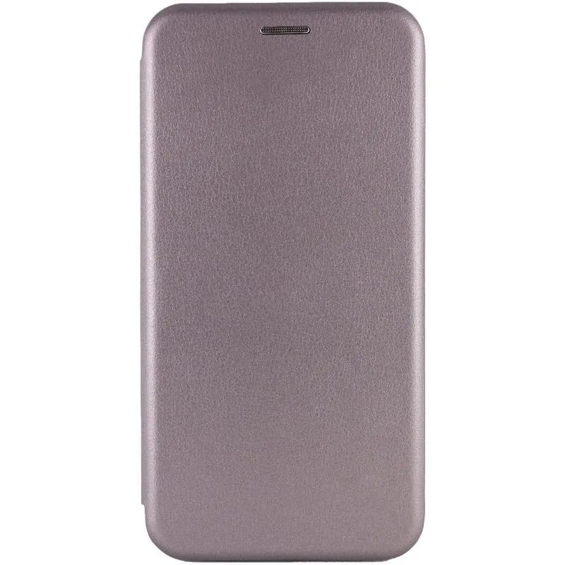Шкіряний чохол-книжка Classy для Xiaomi Redmi 13 4G / Poco M6 4G Сірий