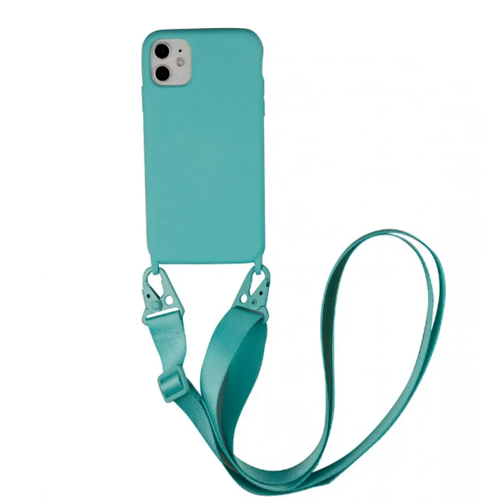 Cord Silicone Case iPhone 12/12 Pro 6.1" — Ice blue