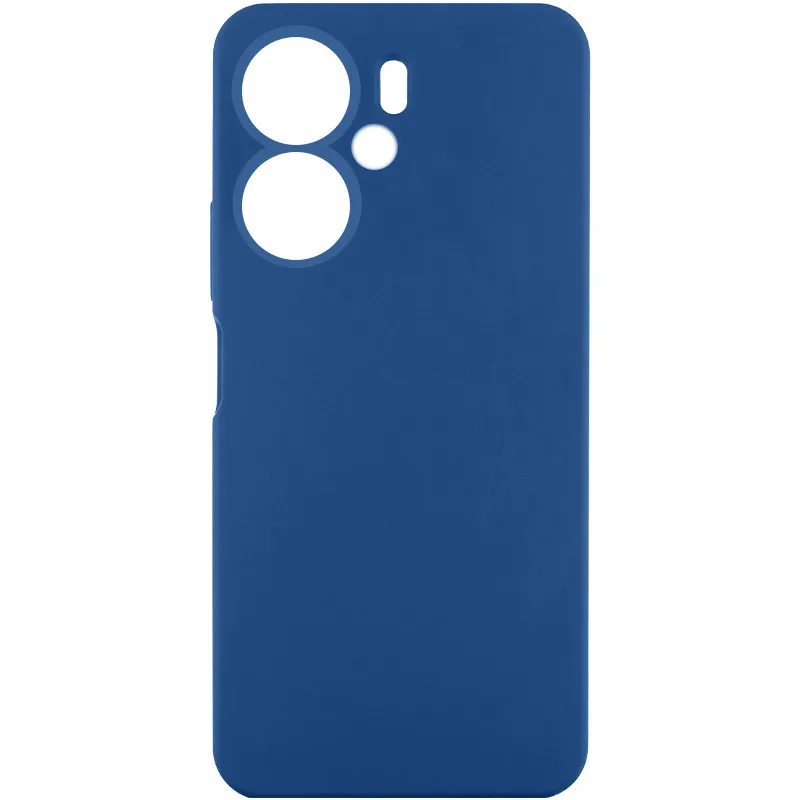 Чохол Silicone Cover Lakshmi Full Camera для Xiaomi Redmi 13C 4G/5G / Poco C65 / Poco M6 5G Синій / Denim Blue