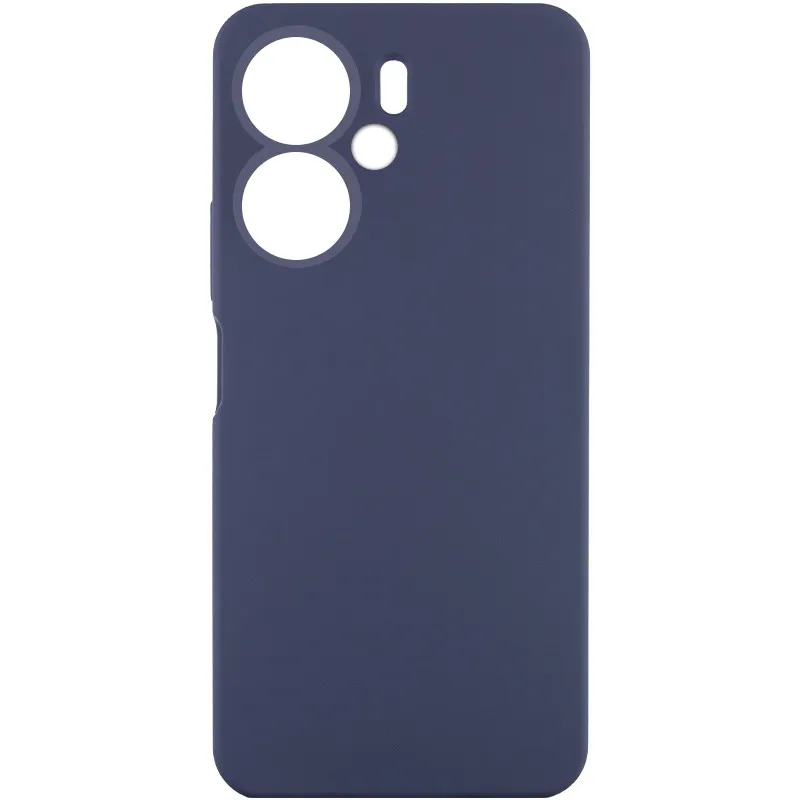Чохол Silicone Cover Lakshmi Full Camera для Xiaomi Redmi 13C 4G/5G / Poco C65 / Poco M6 5G Темно-синій / Midnight blue