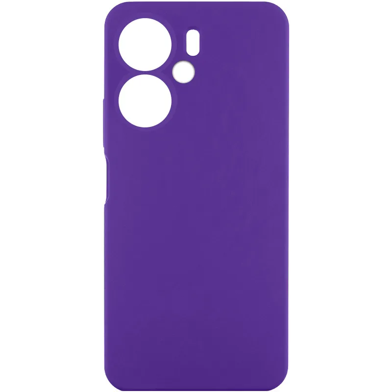 Чохол Silicone Cover Lakshmi Full Camera для Xiaomi Redmi 13C 4G/5G / Poco C65 / Poco M6 5G Фіолетовий / Amethyst
