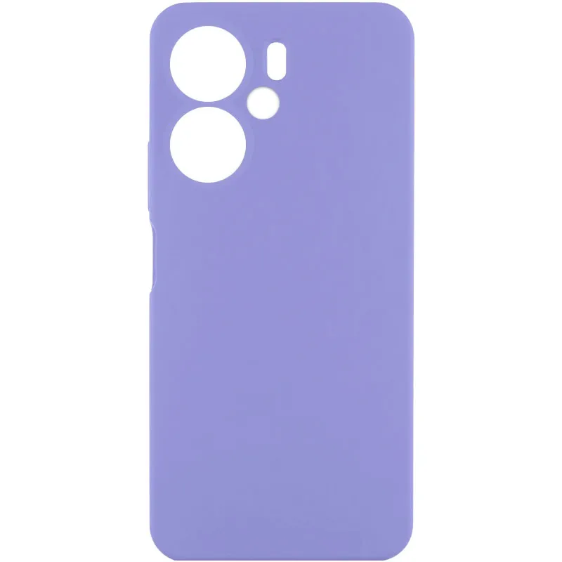 Чохол Silicone Cover Lakshmi Full Camera для Xiaomi Redmi 13C 4G/5G / Poco C65 / Poco M6 5G Бузковий / Dasheen