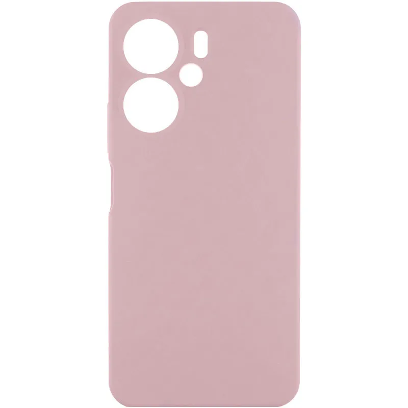 Чохол Silicone Cover Lakshmi Full Camera для Xiaomi Redmi 13C 4G/5G / Poco C65 / Poco M6 5G Рожевий / Pink Sand