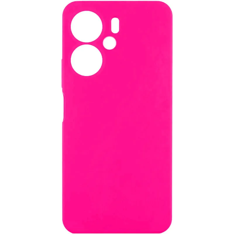 Чохол Silicone Cover Lakshmi Full Camera для Xiaomi Redmi 13C 4G/5G / Poco C65 / Poco M6 5G Рожевий / Barbie pink