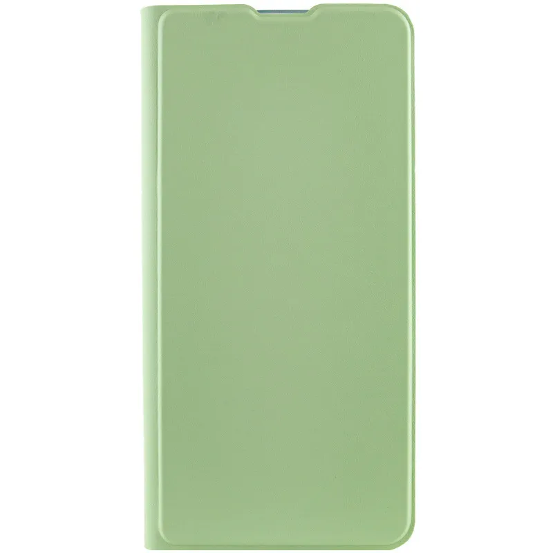 Шкіряний чохол-книжка GETMAN Elegant для Xiaomi Redmi 13 4G / Poco M6 4G М'ятний