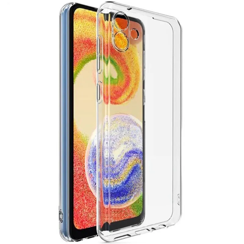 TPU чохол Epic Transparent 1,5mm Full Camera для Samsung Galaxy A06 Безбарвний