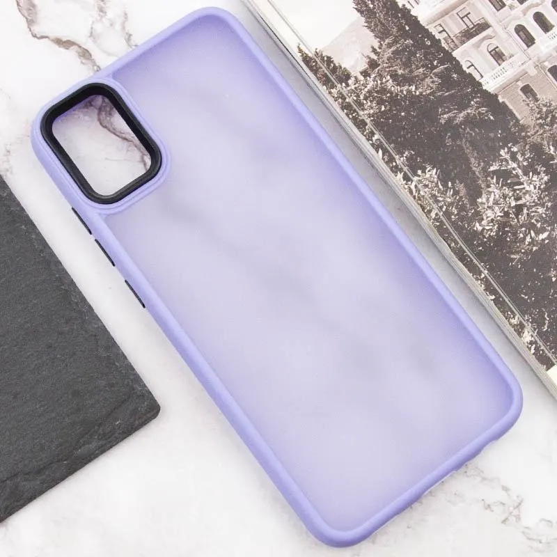 Чохол TPU+PC Lyon Frosted для Samsung Galaxy A06 Purple — фото 5