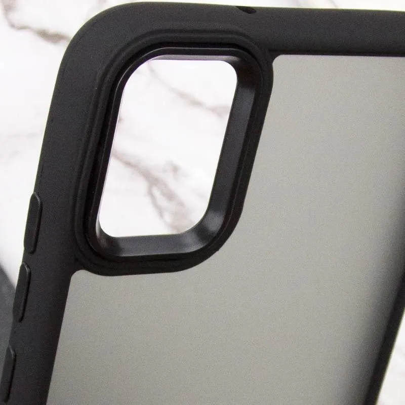 Чохол TPU+PC Lyon Frosted для Samsung Galaxy A06 Black — фото 5