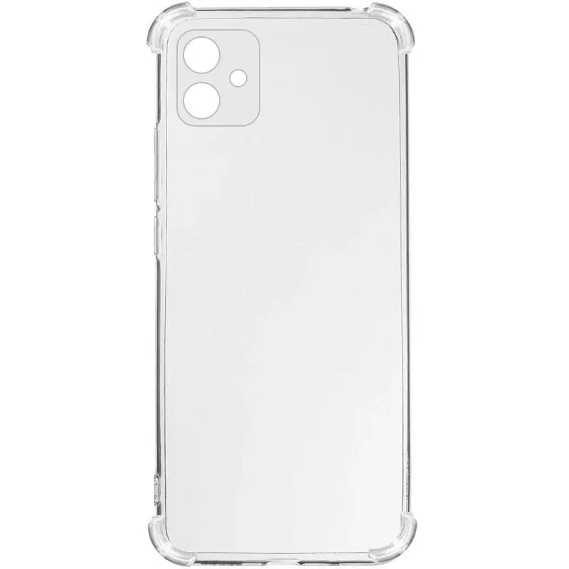 TPU чохол GETMAN Ease logo посилені кути Full Camera для Samsung Galaxy A06 Безбарвний