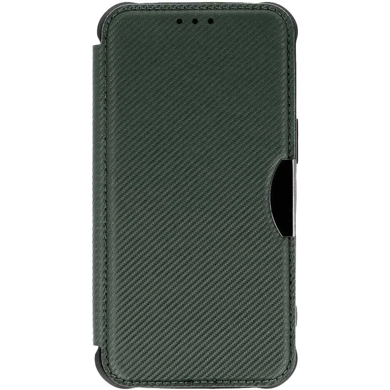 Шкіряний чохол-книжка GETMAN Razor для Samsung Galaxy A35 Green