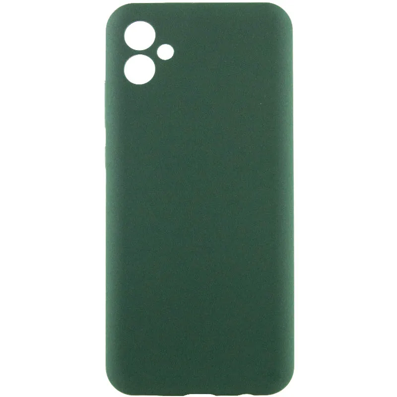 Чохол Silicone Cover Lakshmi Full Camera для Samsung Galaxy A06 Зелений / Cyprus Green