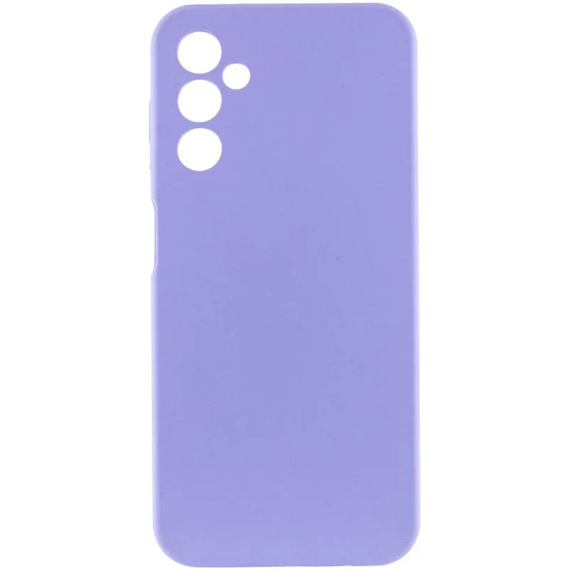 Чохол Silicone Cover Lakshmi Full Camera для Samsung Galaxy A16 4G/5G Бузковий / Dasheen