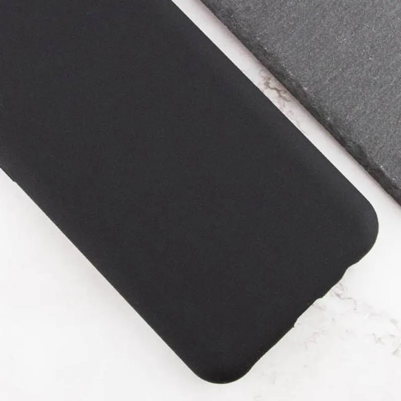 Чохол TPU GETMAN Liquid Silk Full Camera для Samsung Galaxy A05 Чорний / Black — фото 4