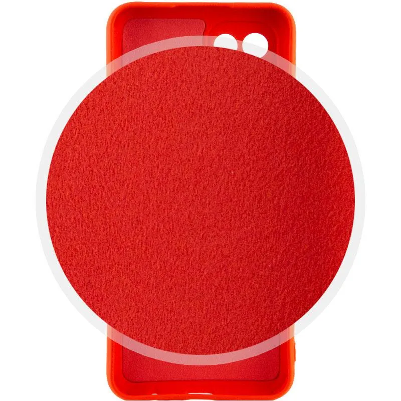 Чохол TPU GETMAN Liquid Silk Full Camera для Samsung Galaxy A05 Червоний / Red — фото 3