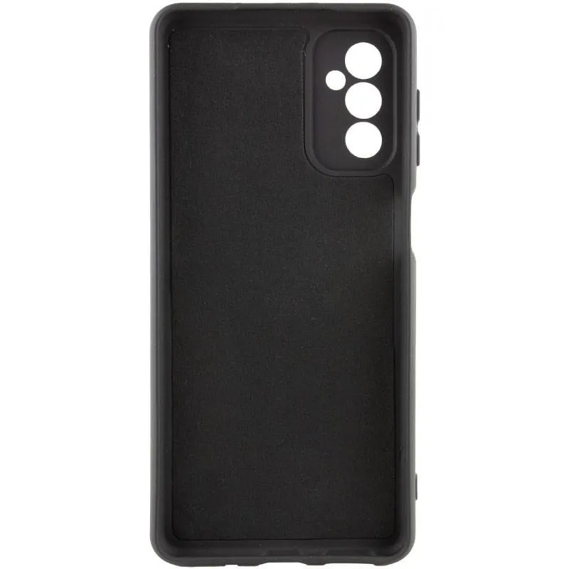 Чохол TPU GETMAN Liquid Silk Full Camera для Samsung Galaxy A05s Чорний / Black — фото 3