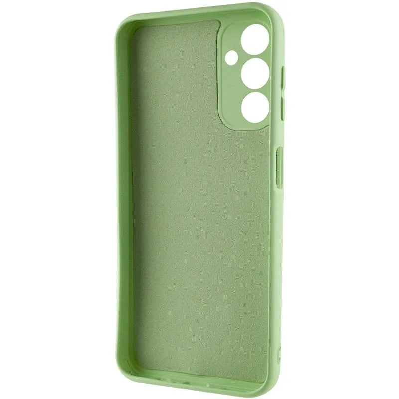 Чохол TPU GETMAN Liquid Silk Full Camera для Samsung Galaxy A05s Зелений / Pistachio — фото 3