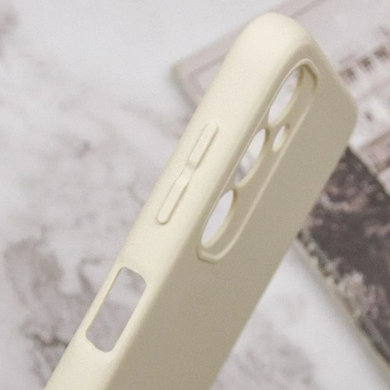 Чохол TPU GETMAN Liquid Silk Full Camera для Samsung Galaxy A05s Пісочний / Sand — фото 6