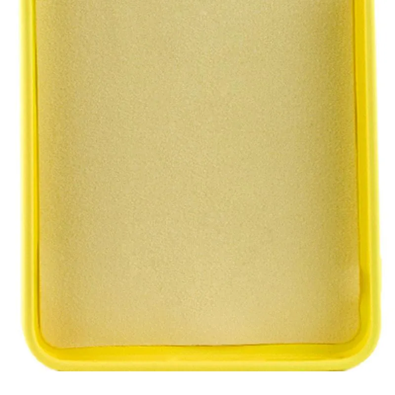 Чохол TPU GETMAN Liquid Silk Full Camera для Samsung Galaxy A05s Жовтий / Flash — фото 3