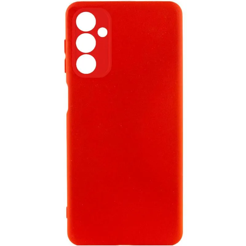 Чохол TPU GETMAN Liquid Silk Full Camera для Samsung Galaxy A15 4G/5G / M15 5G Червоний / Red