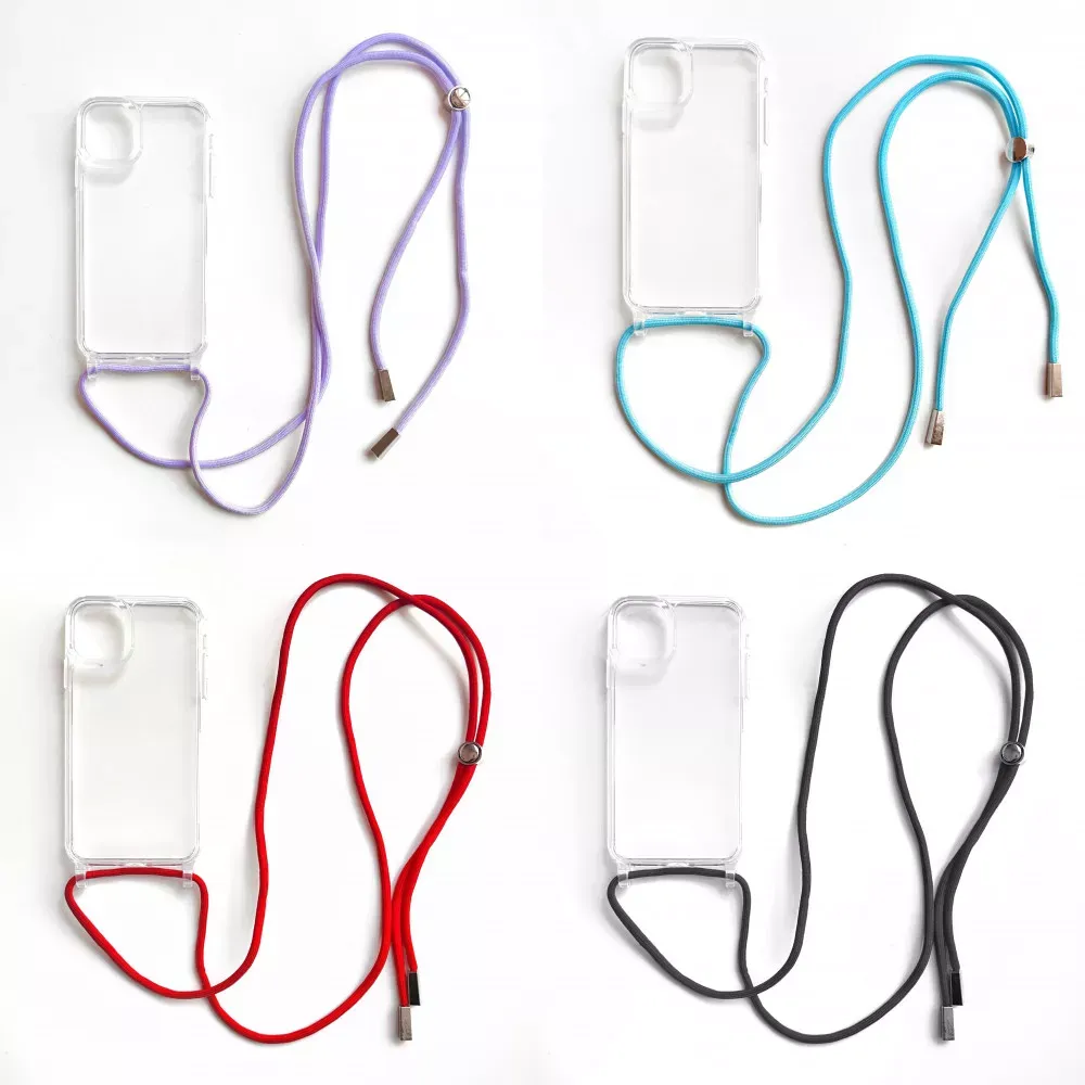 Cord TPU Case iPhone 13 6.1" — Red - фото 3