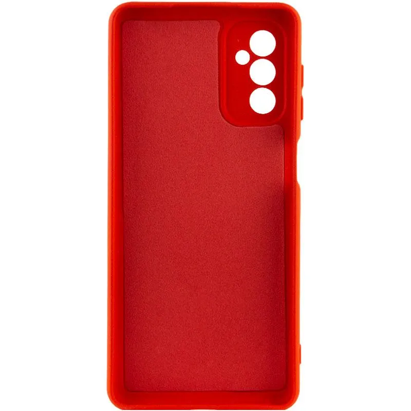 Чохол TPU GETMAN Liquid Silk Full Camera для Samsung Galaxy A24 4G Червоний / Red — фото 3