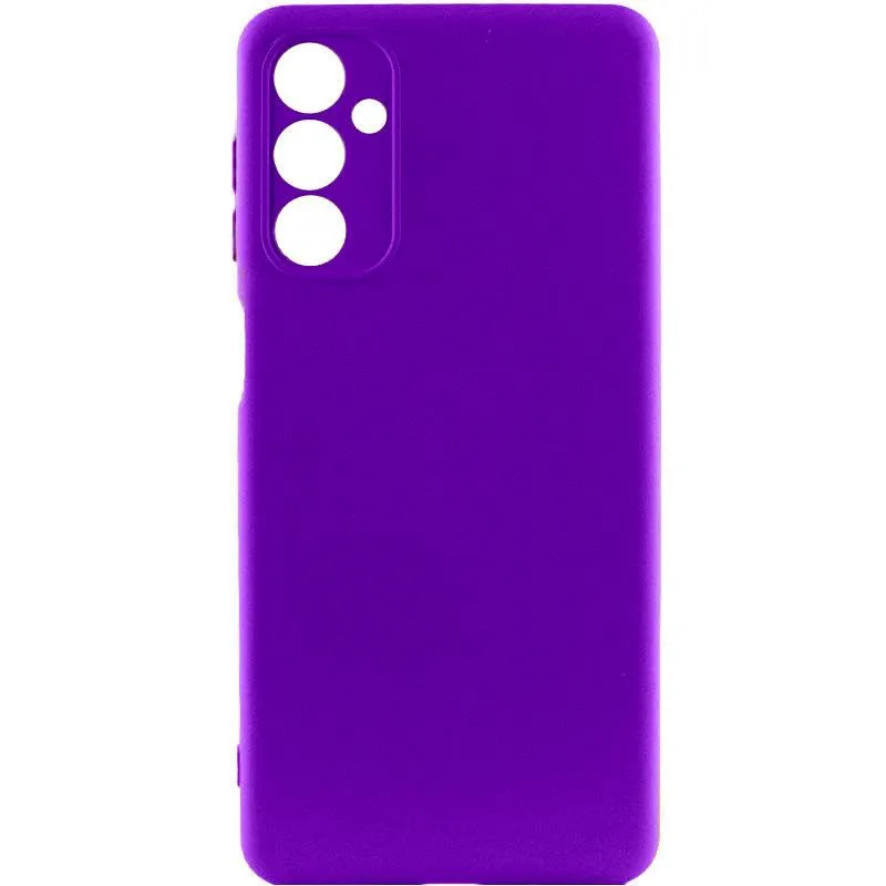 Чохол TPU GETMAN Liquid Silk Full Camera для Samsung Galaxy A25 5G Фіолетовий / Ultra Violet