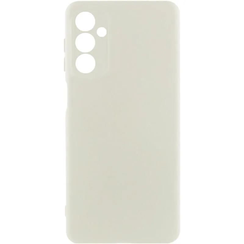 Чохол TPU GETMAN Liquid Silk Full Camera для Samsung Galaxy A25 5G Білий / White