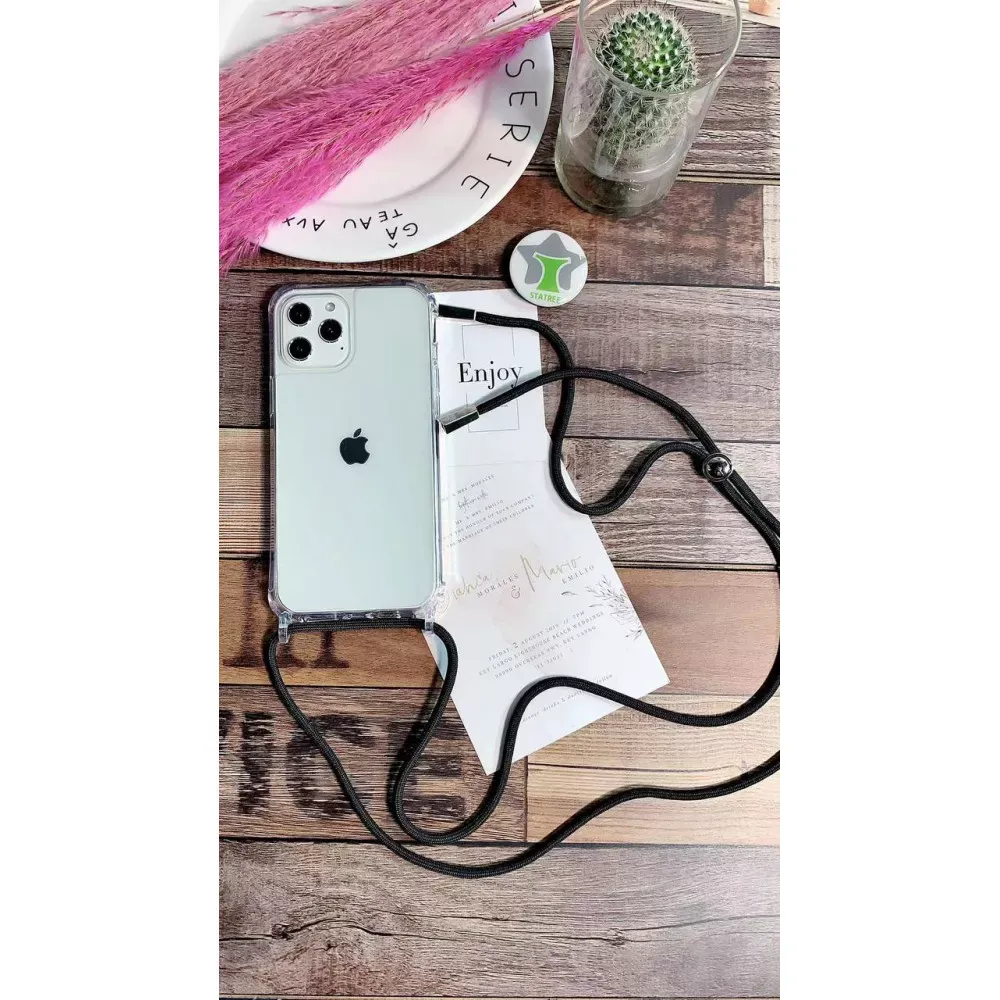 Cord TPU Case iPhone 13 Pro 6.1" — Lilac - фото 4