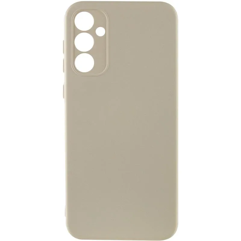 Чохол TPU GETMAN Liquid Silk Full Camera для Samsung Galaxy A55 Пісочний / Sand