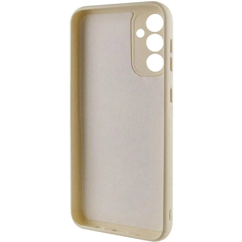 Чохол TPU GETMAN Liquid Silk Full Camera для Samsung Galaxy A55 Пісочний / Sand — фото 4